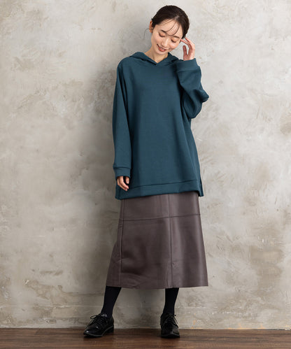 FONTLAB マシュマロレザーライクスカート