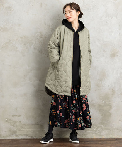 21号(6L～) INDESIGN フラワーブーケプリントスカート