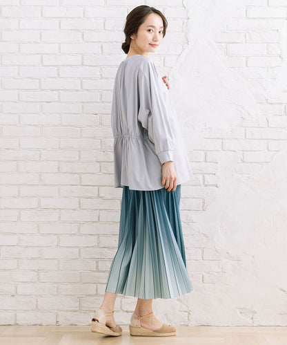 グラデーションプリーツスカート
