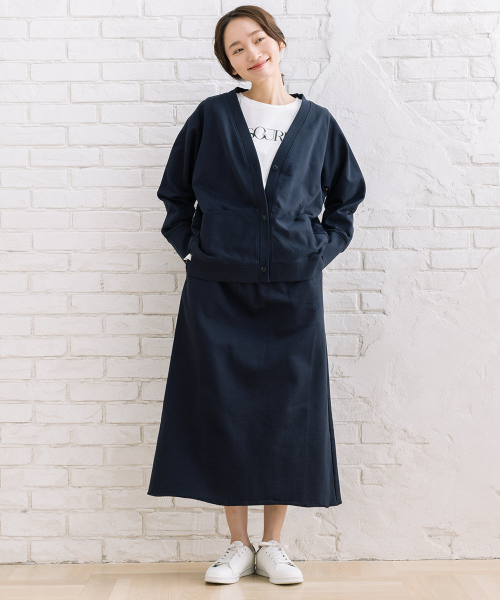 LIYOCA 裏毛Iラインスカート