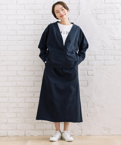 LIYOCA 裏毛Iラインスカート