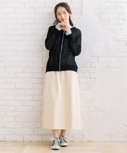 LIYOCA 裏毛Iラインスカート