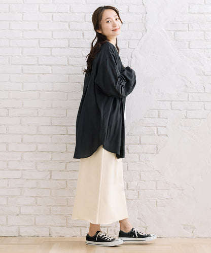 LIYOCA 裏毛Iラインスカート