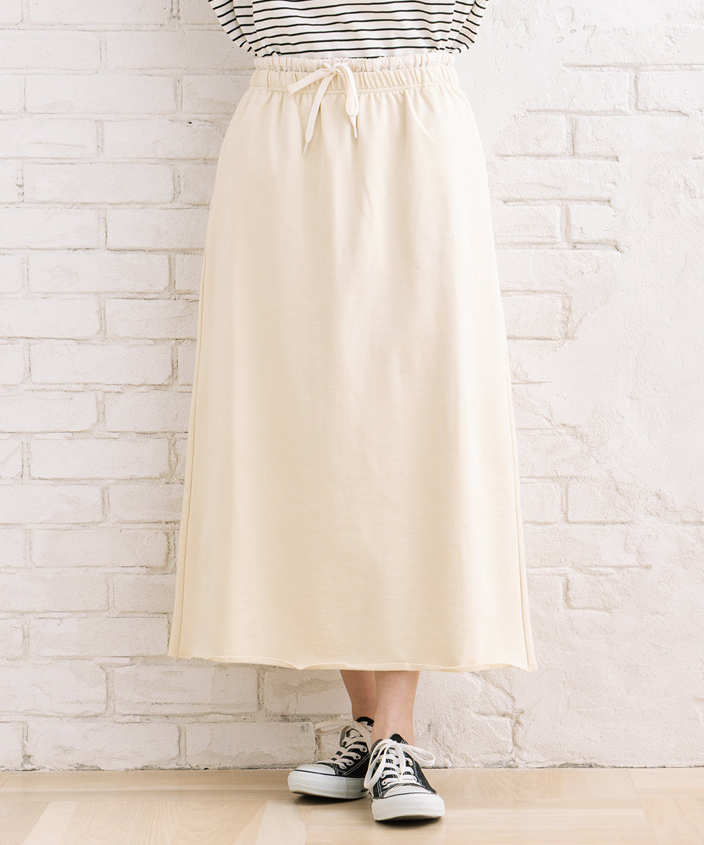 LIYOCA 裏毛Iラインスカート