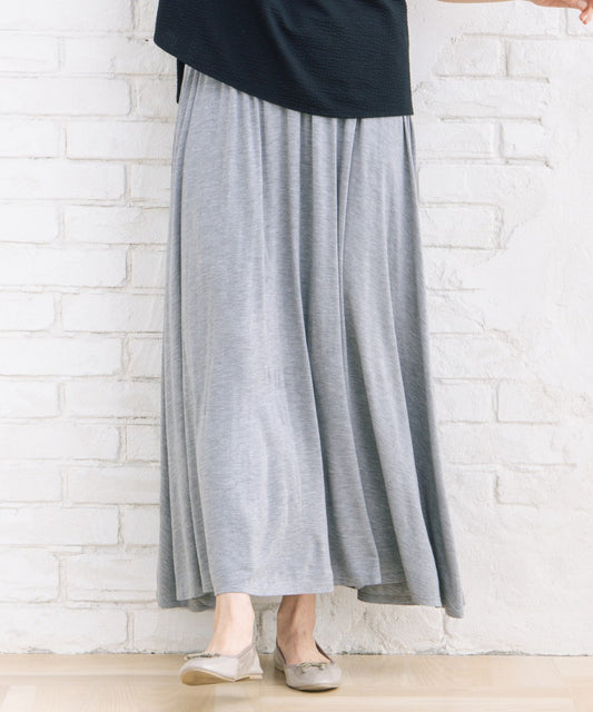 14-1677　FONTLAB レーヨンベア天ロングスカート