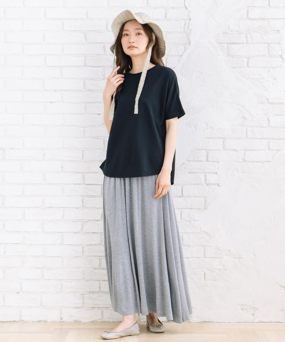 14-1677　FONTLAB レーヨンベア天ロングスカート