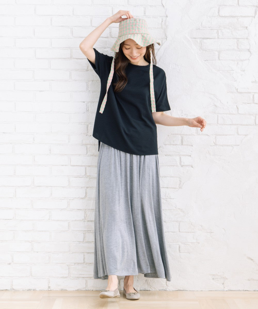 14-1677　FONTLAB レーヨンベア天ロングスカート