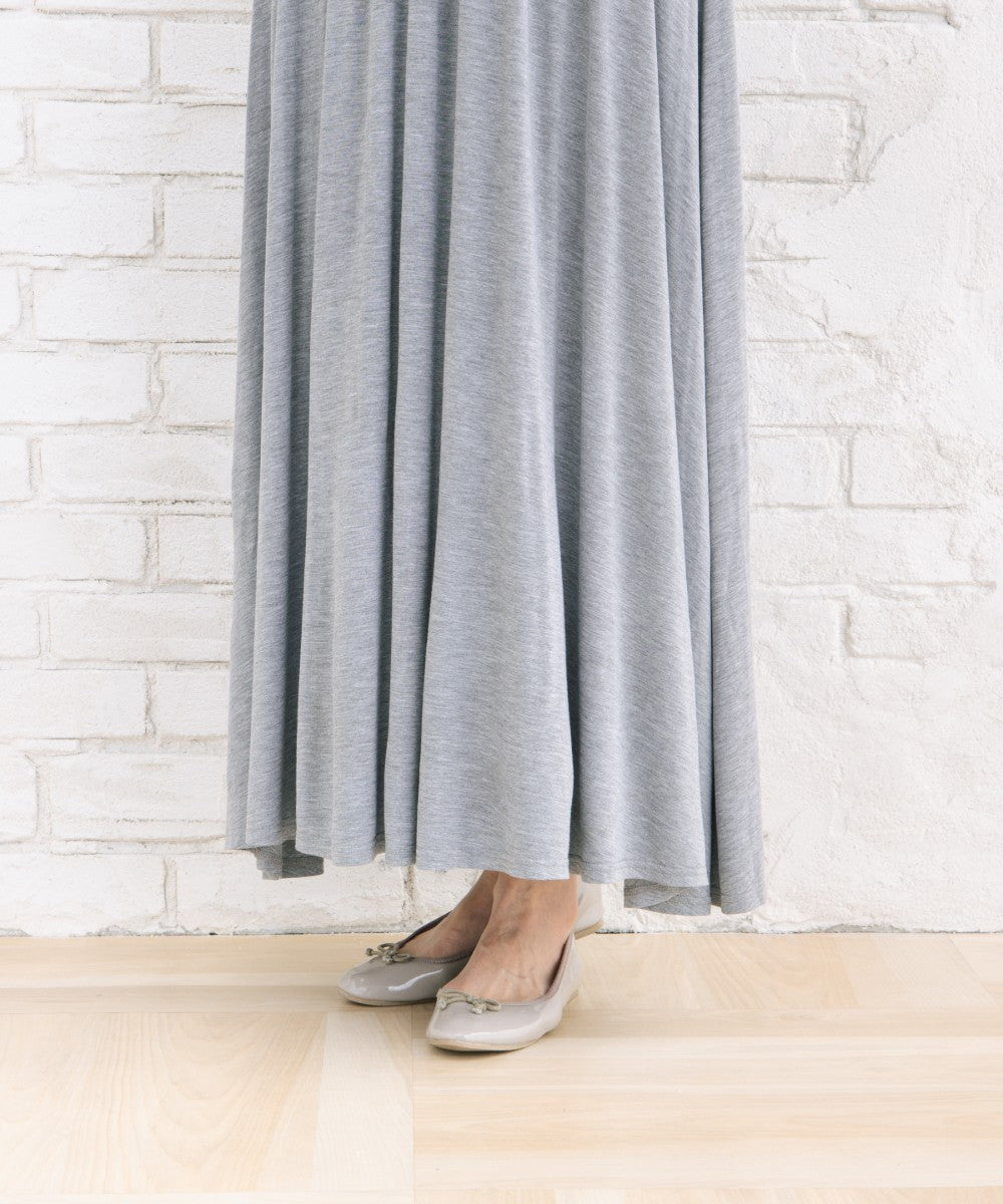 14-1677　FONTLAB レーヨンベア天ロングスカート