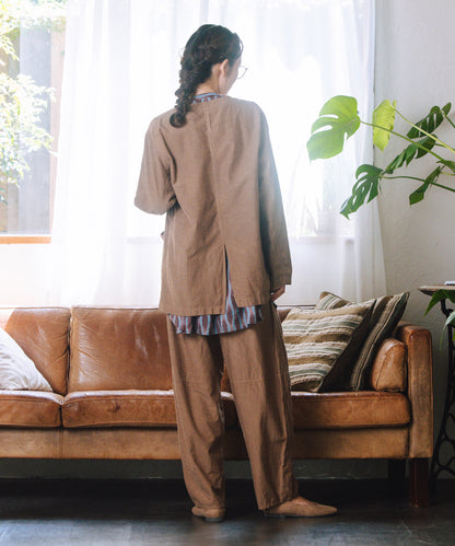 LIYOCA [30th]キュプラ混テーラードジャケット