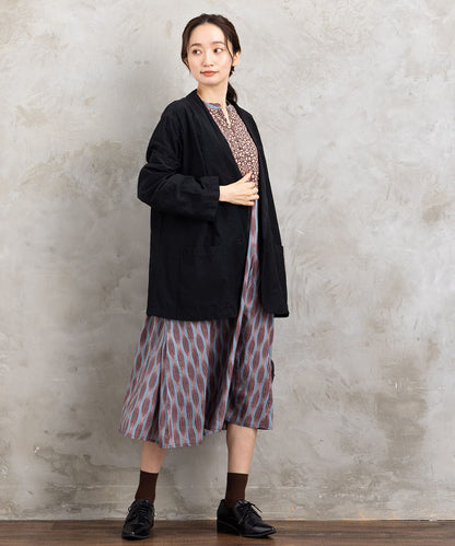 LIYOCA [30th]キュプラ混テーラードジャケット