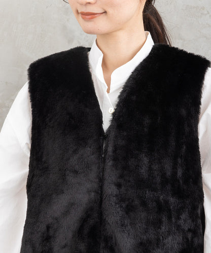 21号(6L～) FONTLAB カットベロア×エコファーコンビジレ