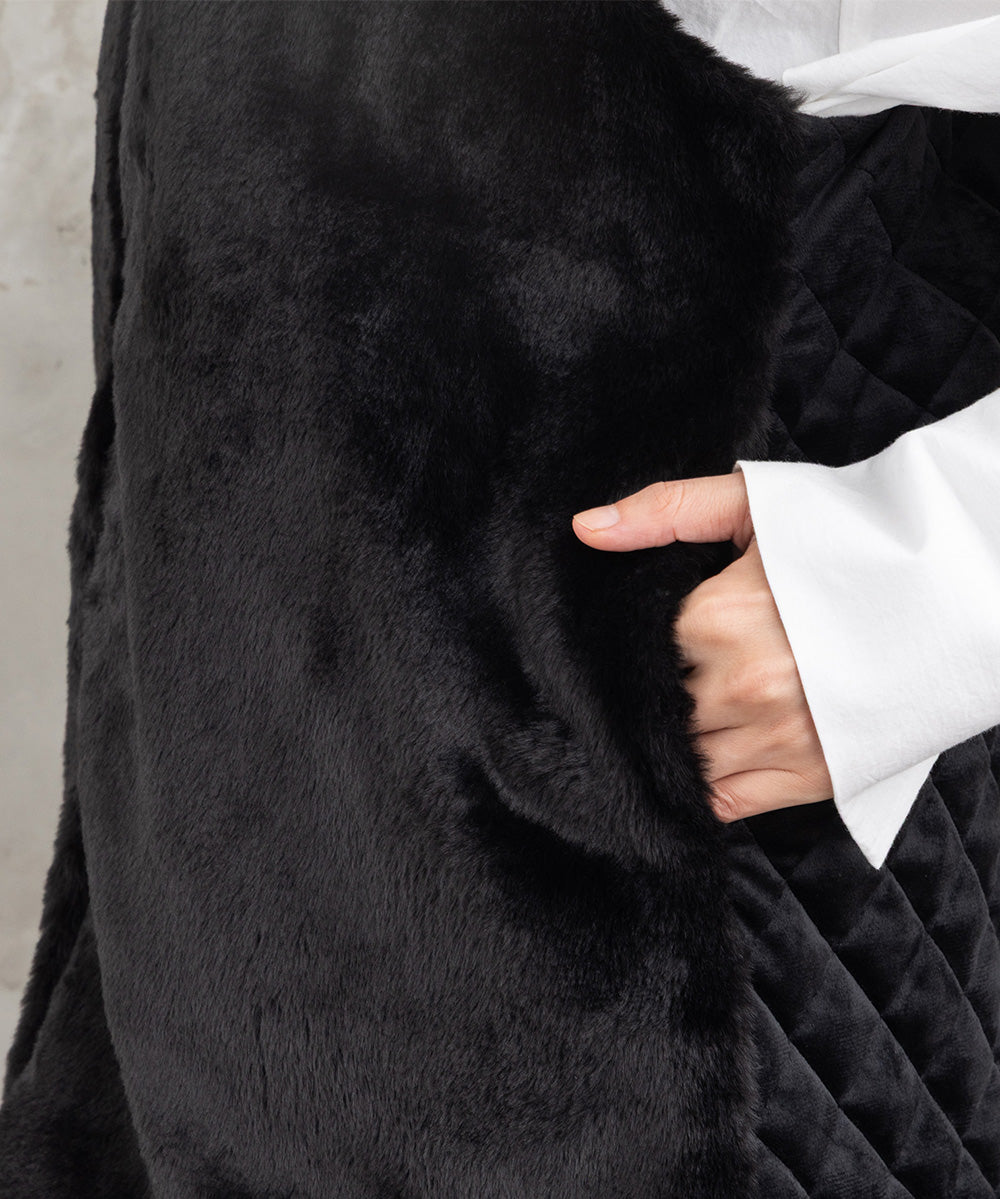 21号(6L～) FONTLAB カットベロア×エコファーコンビジレ