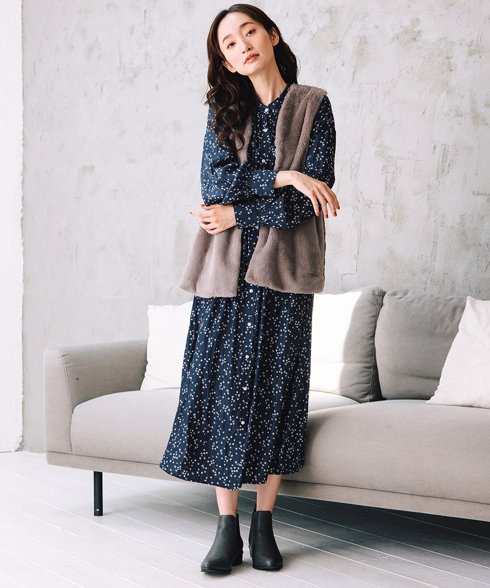 FONTLAB カットベロア×エコファーコンビジレ