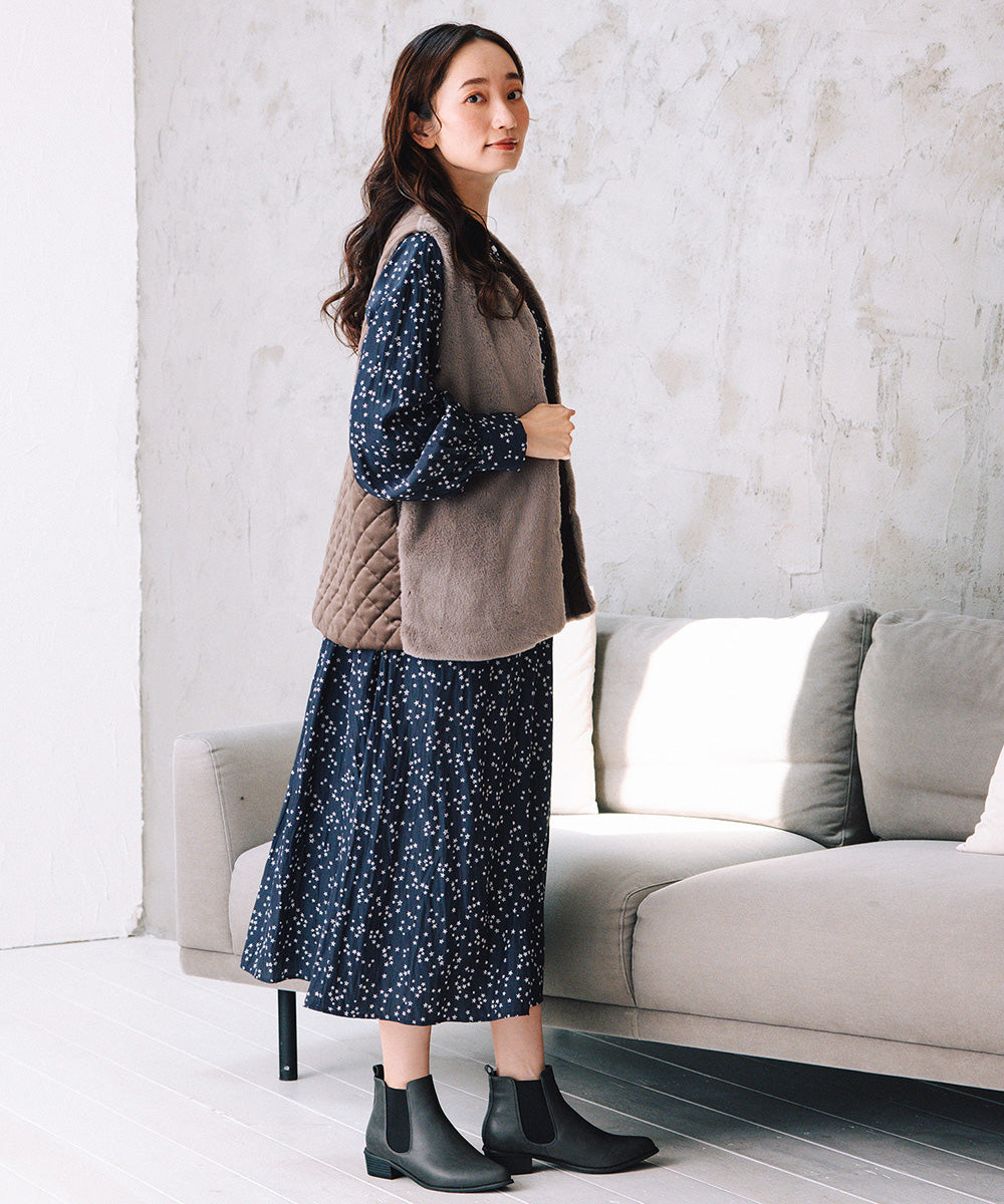 21号(6L～) FONTLAB カットベロア×エコファーコンビジレ