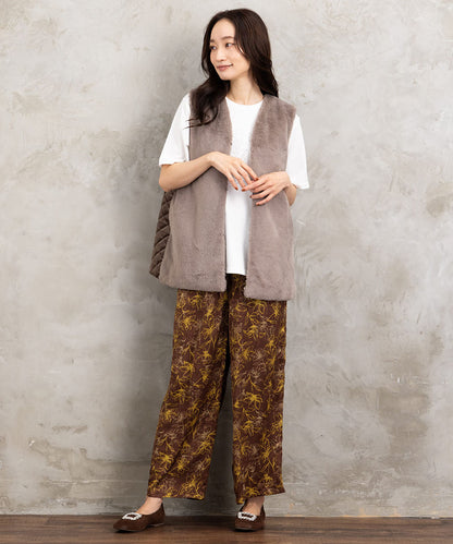 FONTLAB カットベロア×エコファーコンビジレ