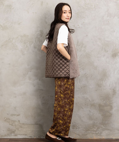 FONTLAB カットベロア×エコファーコンビジレ