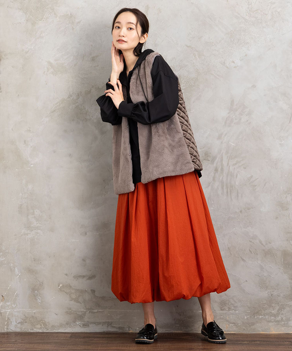 21号(6L～) FONTLAB カットベロア×エコファーコンビジレ