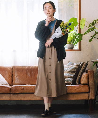 21号(6L～) FONTLAB フラワージャガードシアーブルゾン