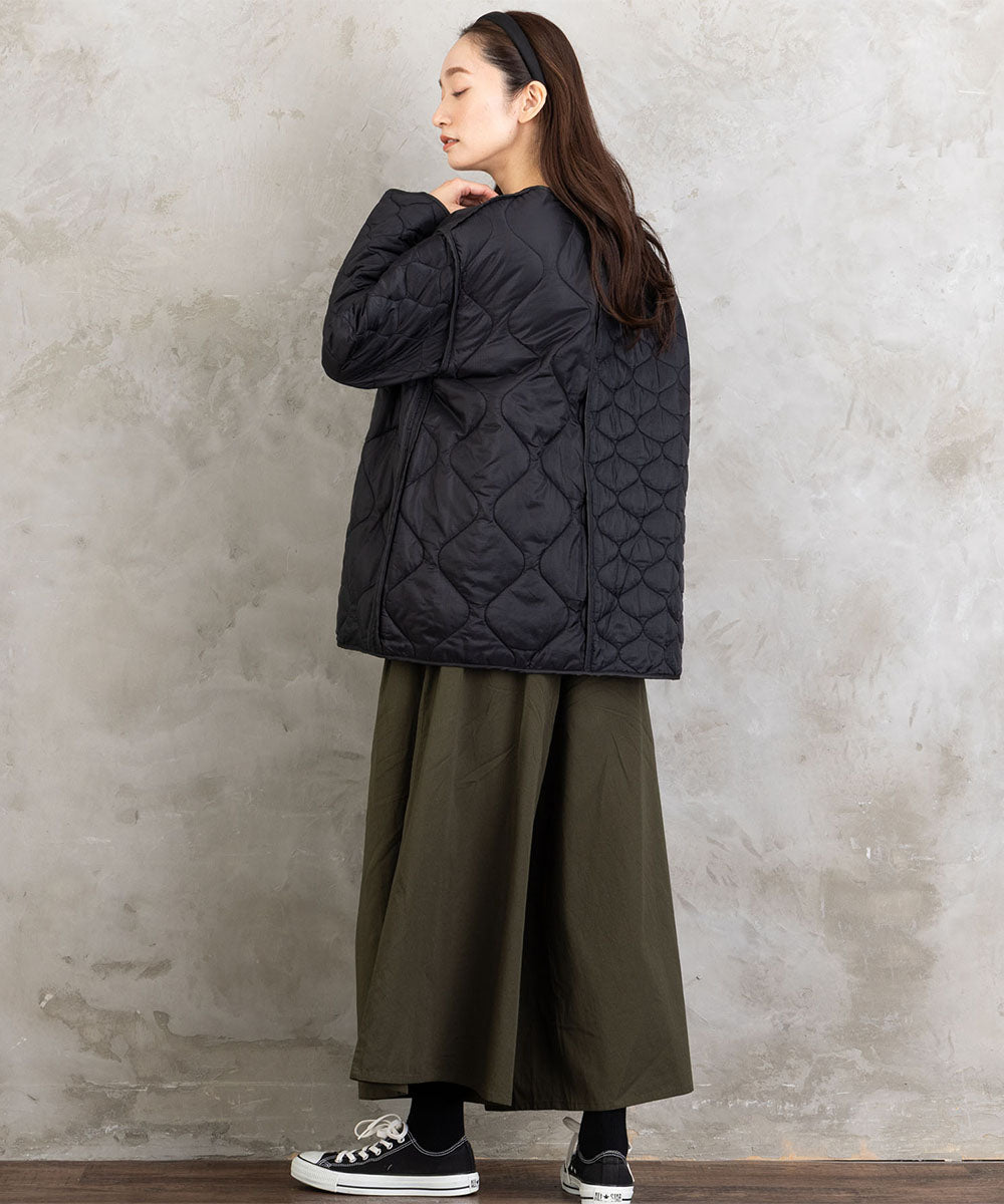 ★美品★タイトリスト　ゴルフ　キルティング切替ニットブルゾン　サイズ　M ショート キルティングフードブルゾン（12-25MI01-204