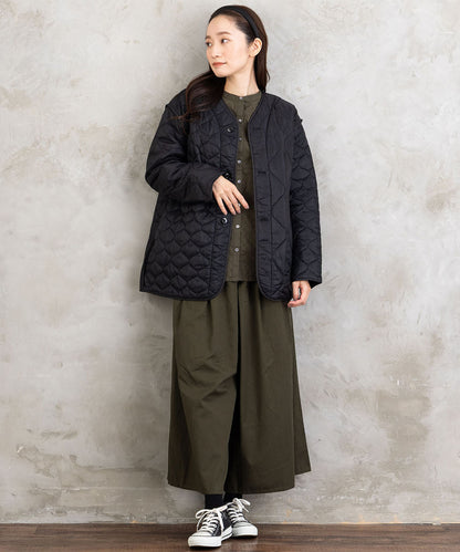 21号(6L～) FONTLAB キルティングMIXブルゾン