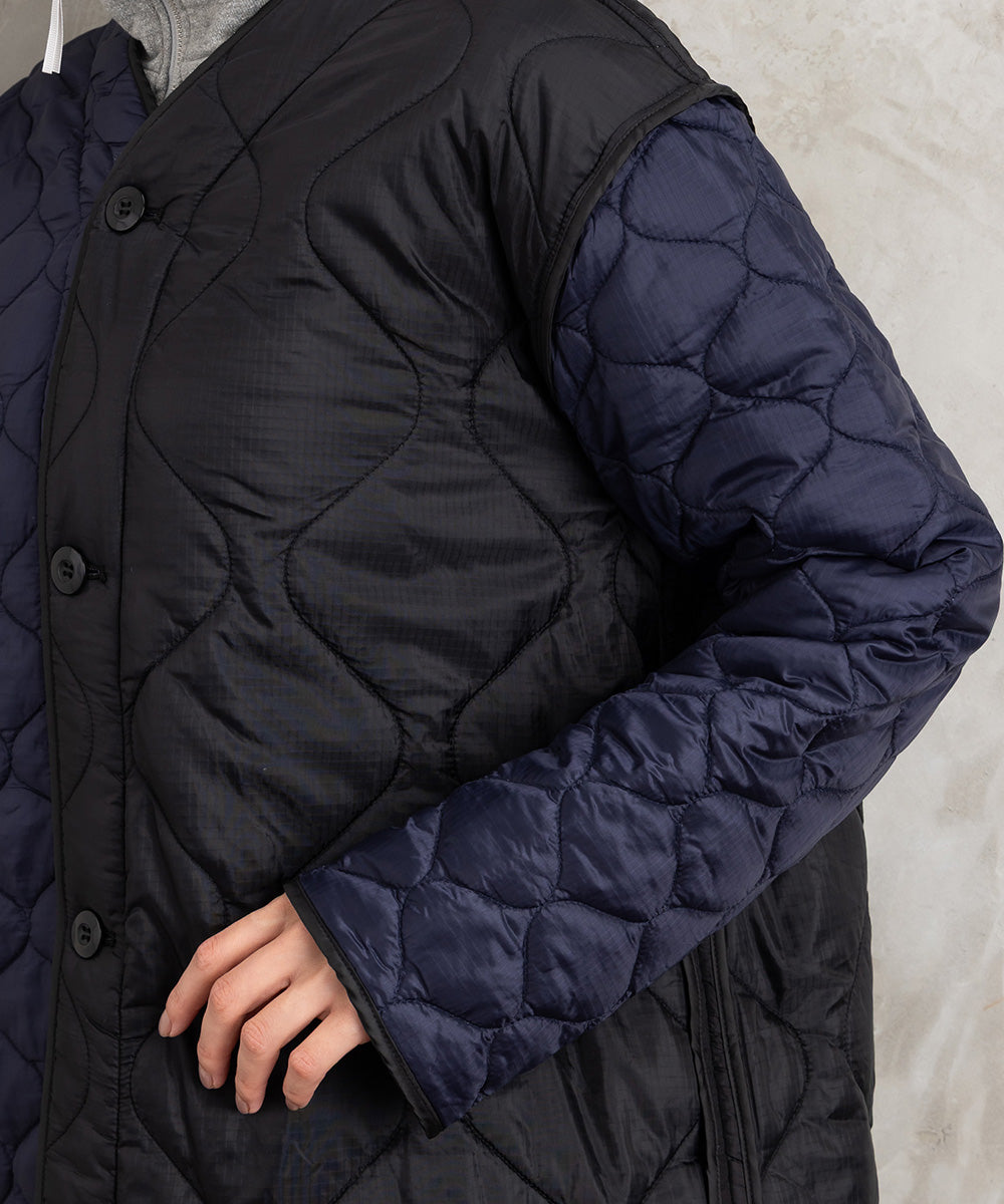 FONTLAB キルティングMIXブルゾン