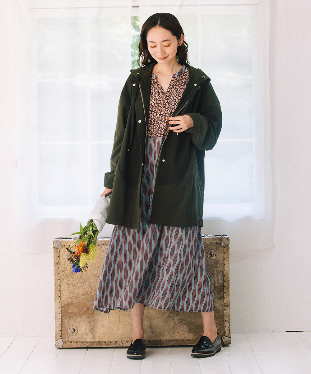 FONTLAB 布帛コンビマウンテンパーカー