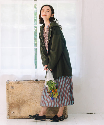 21号(6L～) FONTLAB 布帛コンビマウンテンパーカー