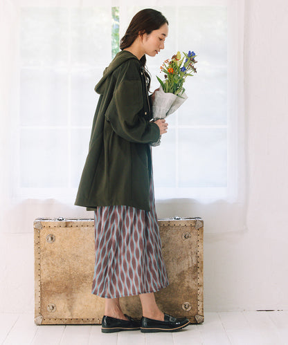 21号(6L～) FONTLAB 布帛コンビマウンテンパーカー