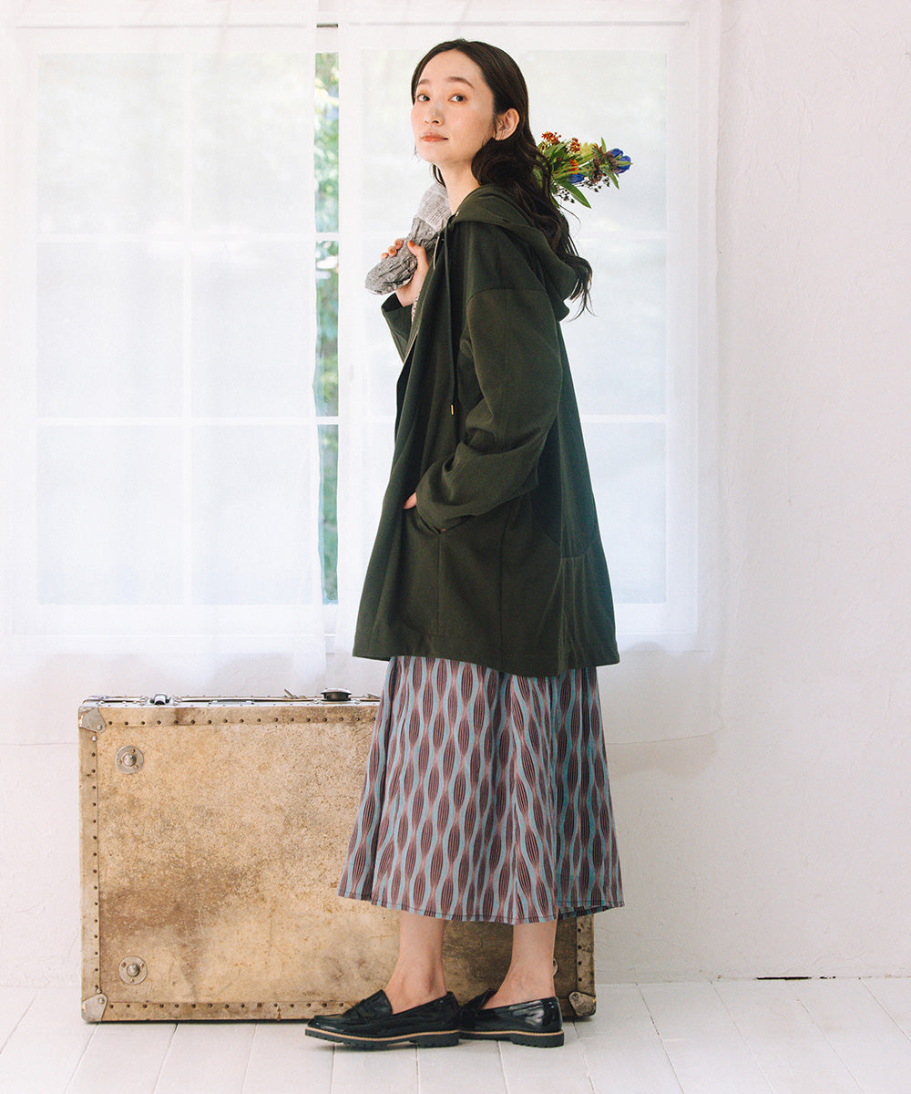 FONTLAB 布帛コンビマウンテンパーカー