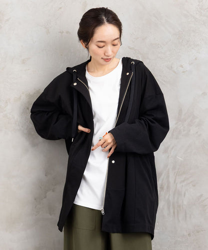 FONTLAB 布帛コンビマウンテンパーカー