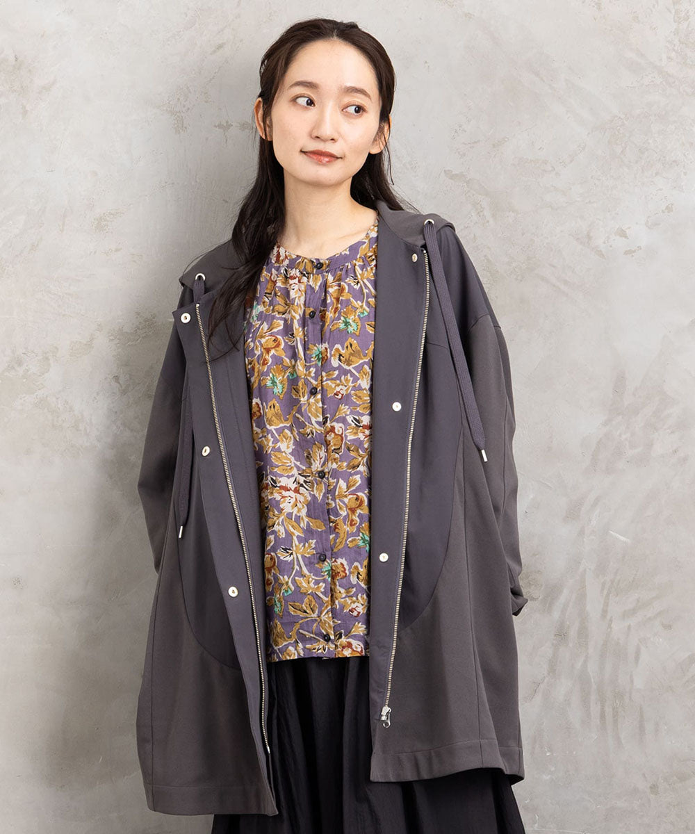 FONTLAB 布帛コンビマウンテンパーカー