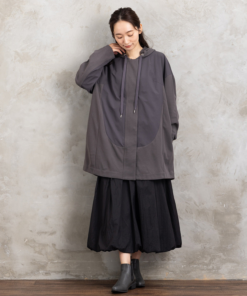 FONTLAB 布帛コンビマウンテンパーカー