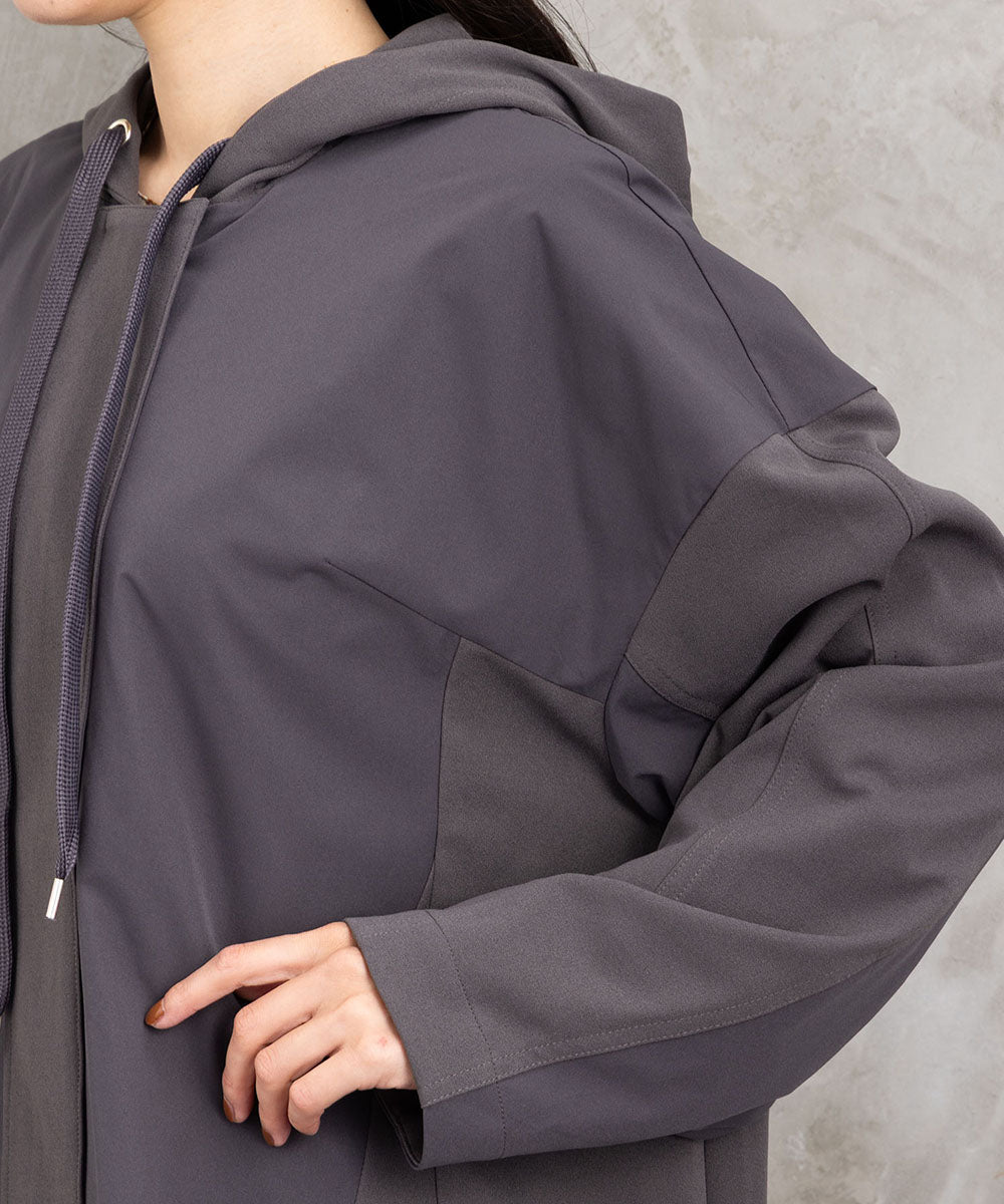 FONTLAB 布帛コンビマウンテンパーカー