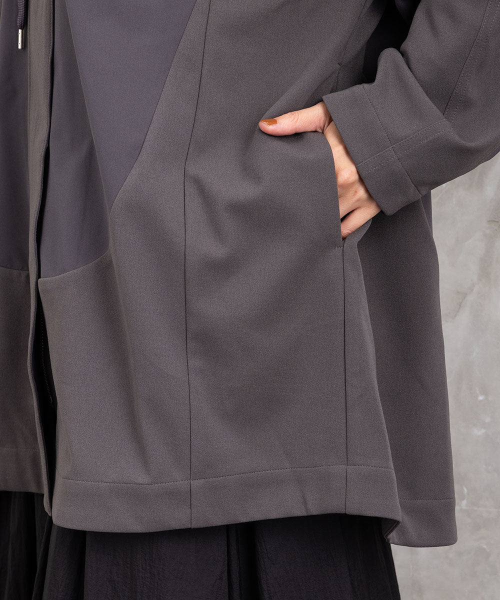 FONTLAB 布帛コンビマウンテンパーカー