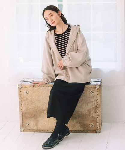 FONTLAB ラメパイピングダンボールドロストブルゾン