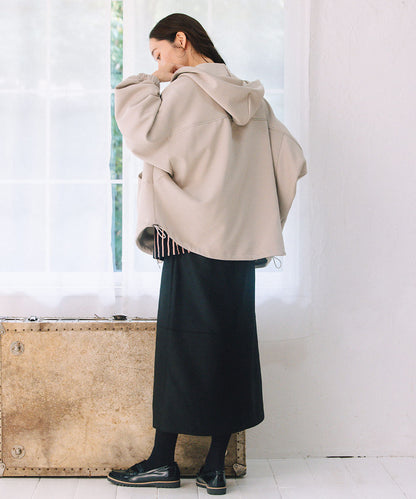 FONTLAB ラメパイピングダンボールドロストブルゾン