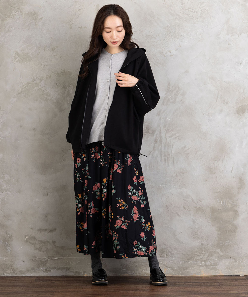 FONTLAB ラメパイピングダンボールドロストブルゾン