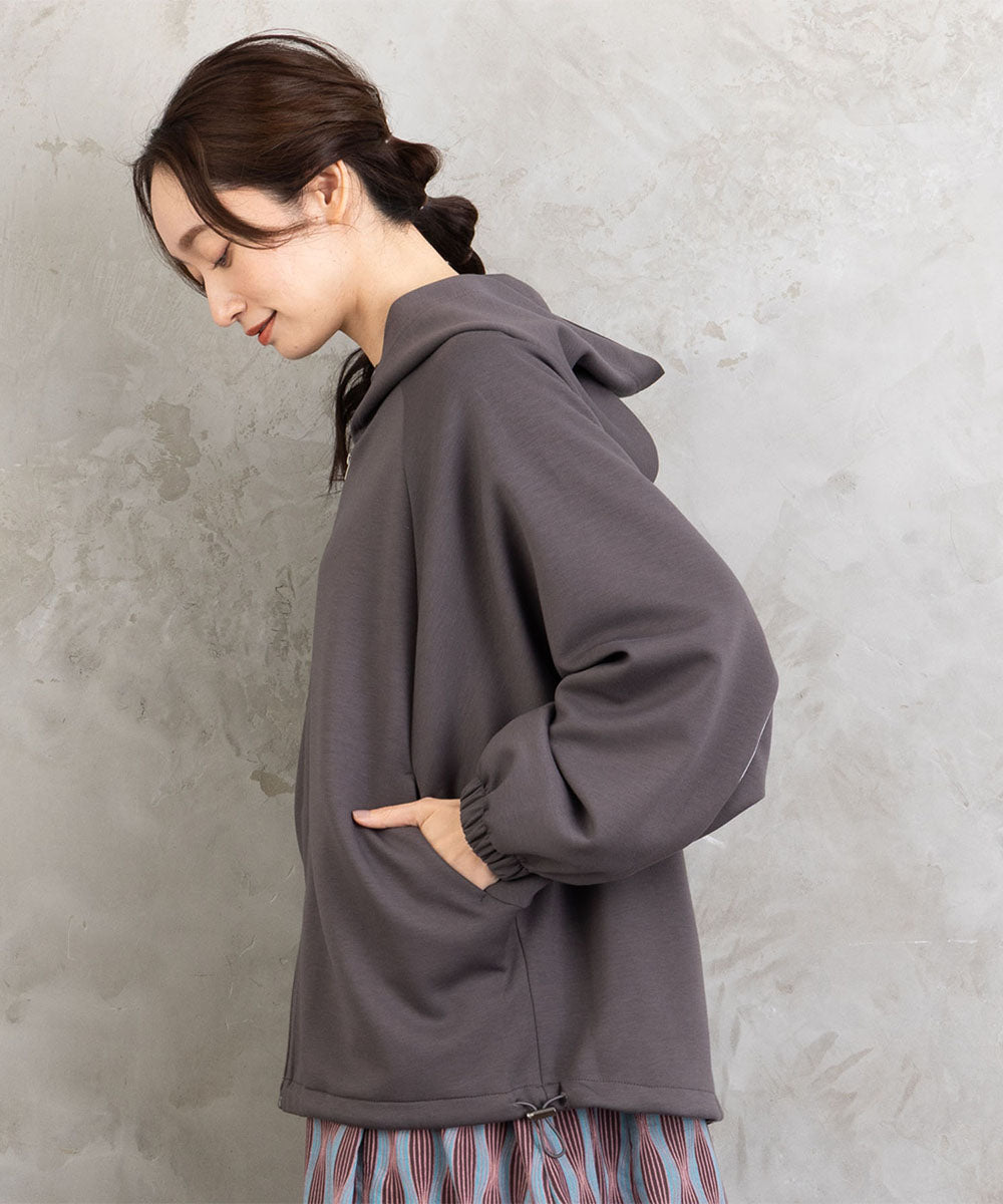 FONTLAB ラメパイピングダンボールドロストブルゾン