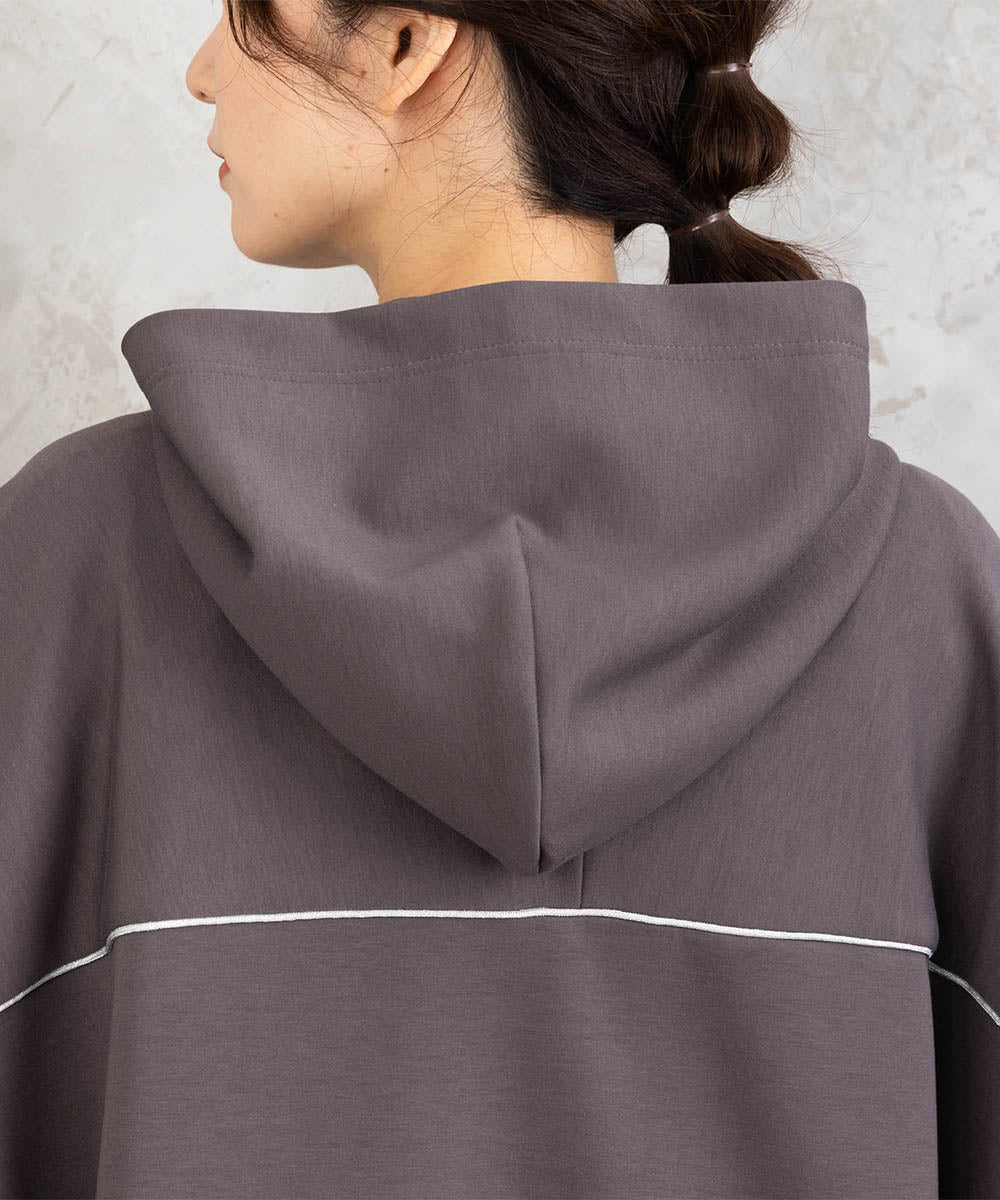 FONTLAB ラメパイピングダンボールドロストブルゾン