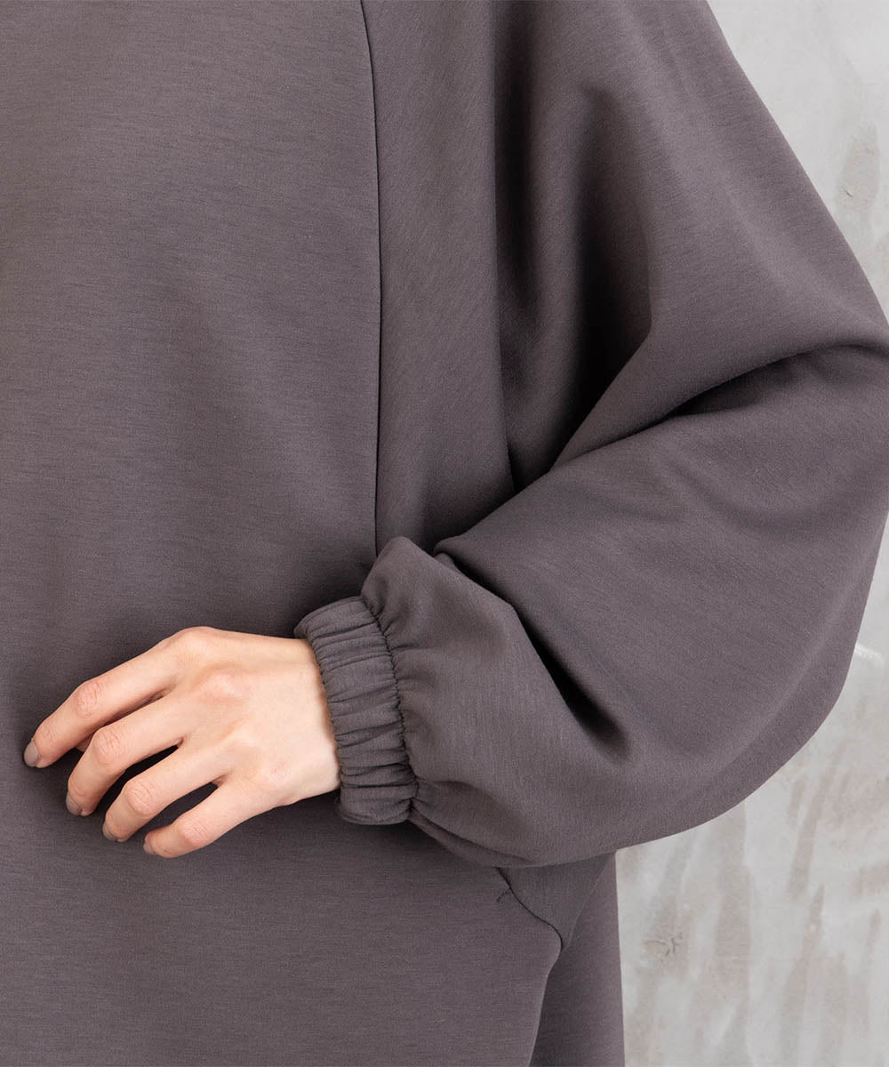 FONTLAB ラメパイピングダンボールドロストブルゾン