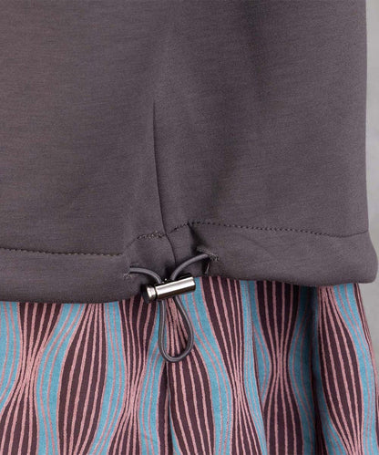 FONTLAB ラメパイピングダンボールドロストブルゾン