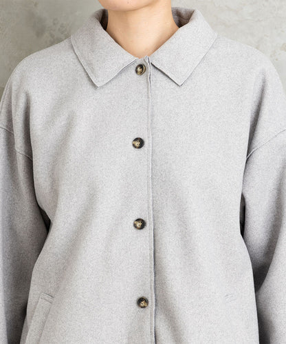 FONTLAB ライトメルトンシャツジャケット