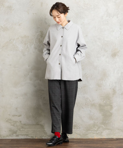 21号(6L～) FONTLAB ライトメルトンシャツジャケット