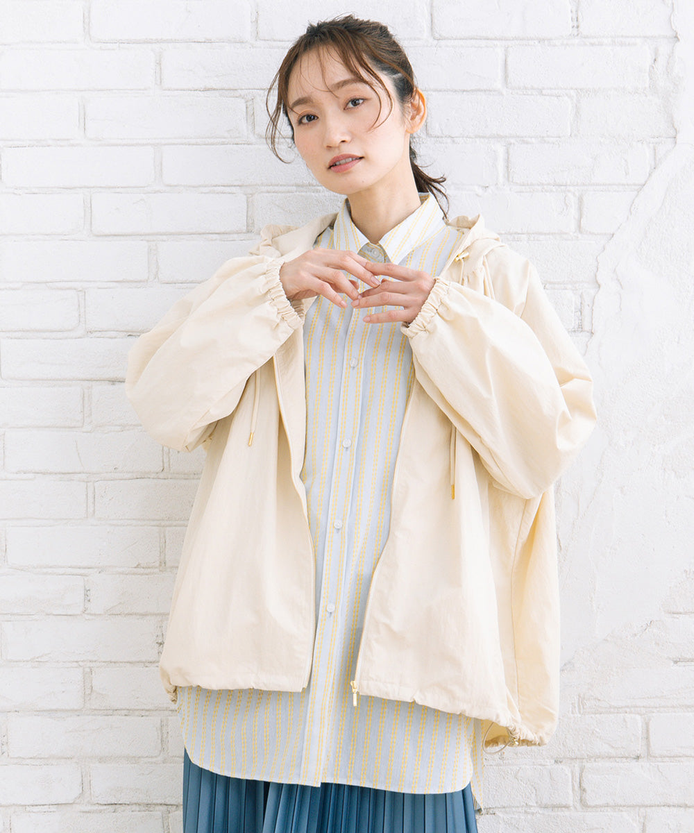 FONTLAB ナイロンタフタジップブルゾン