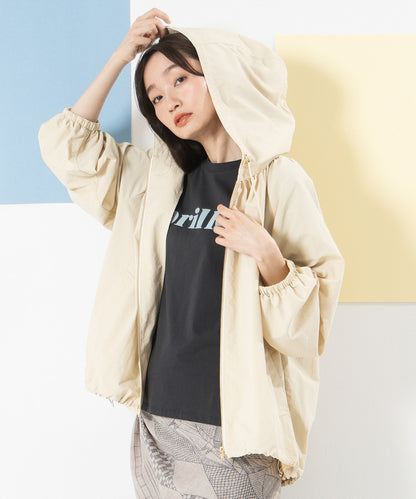 FONTLAB ナイロンタフタジップブルゾン