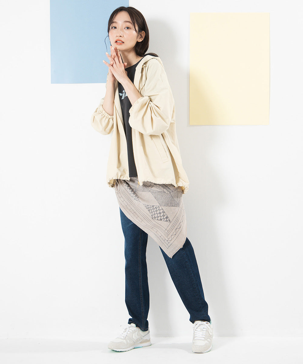 FONTLAB ナイロンタフタジップブルゾン