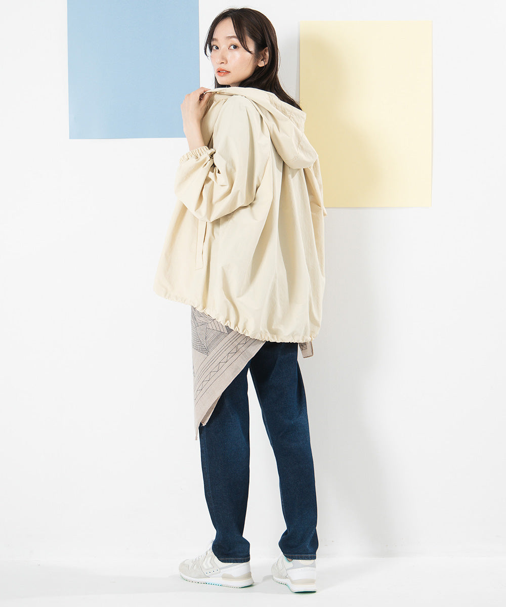 FONTLAB ナイロンタフタジップブルゾン