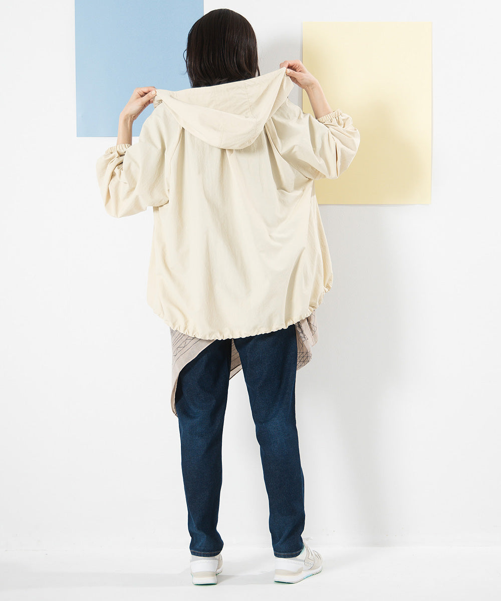 FONTLAB ナイロンタフタジップブルゾン