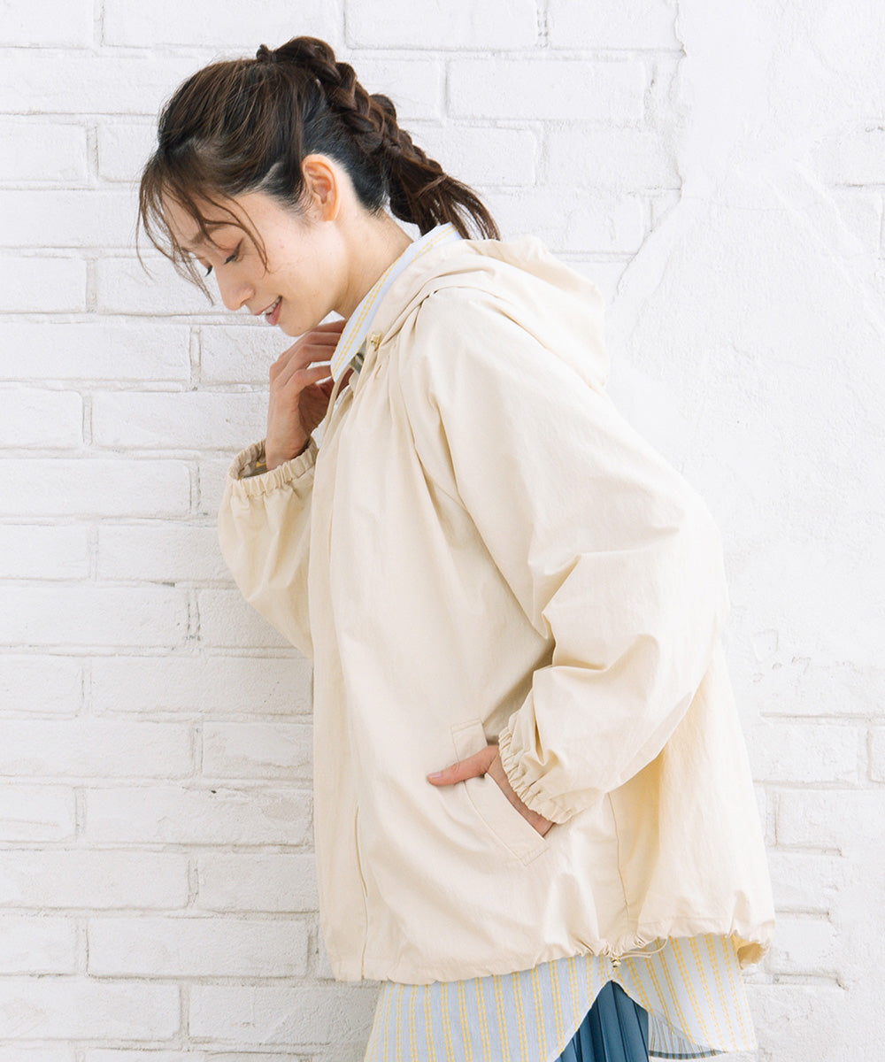 FONTLAB ナイロンタフタジップブルゾン