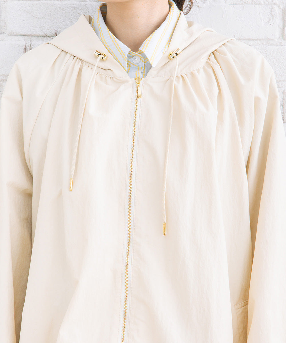 FONTLAB ナイロンタフタジップブルゾン